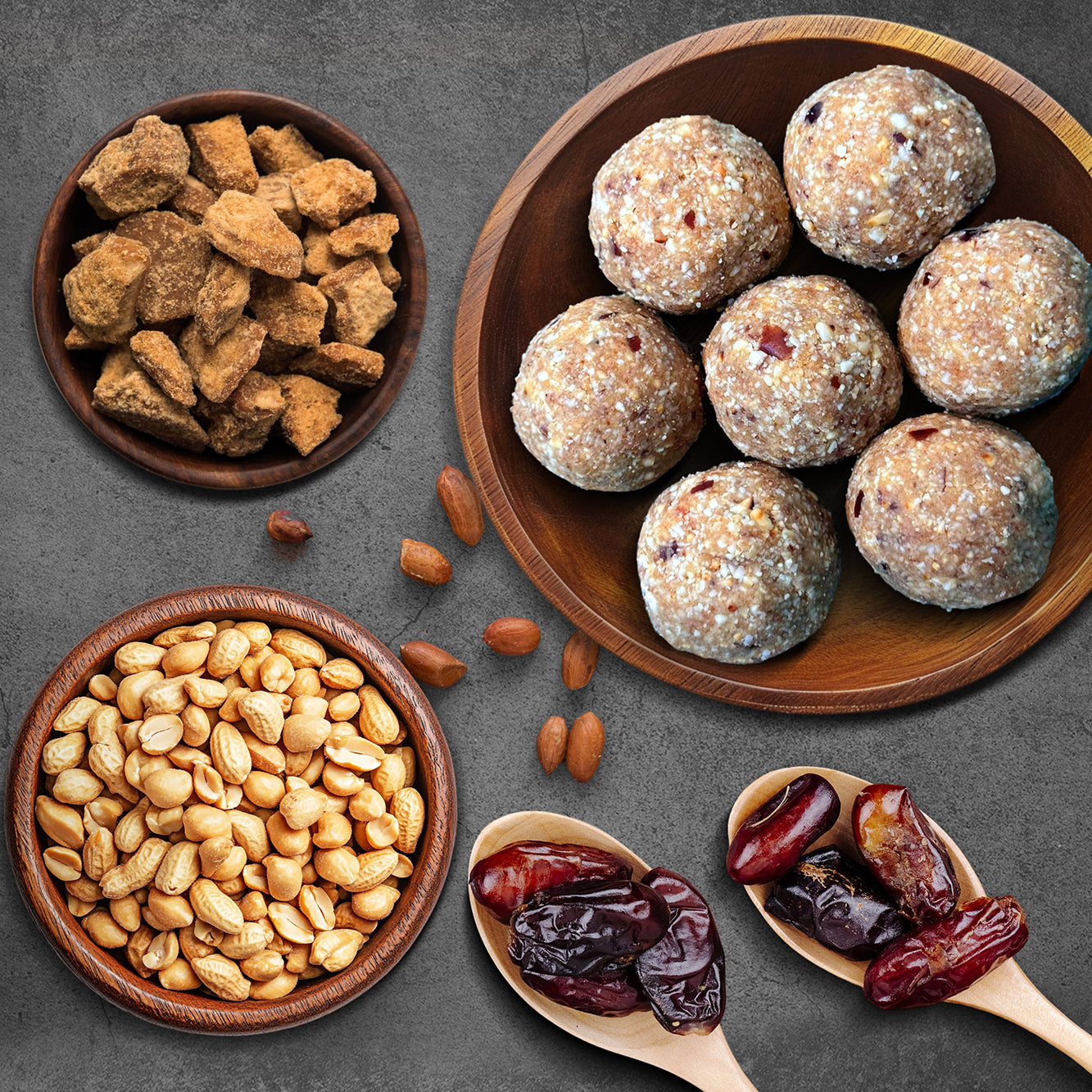 Peanut Dates - Ladduman